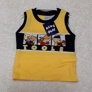 Kids play tank top
